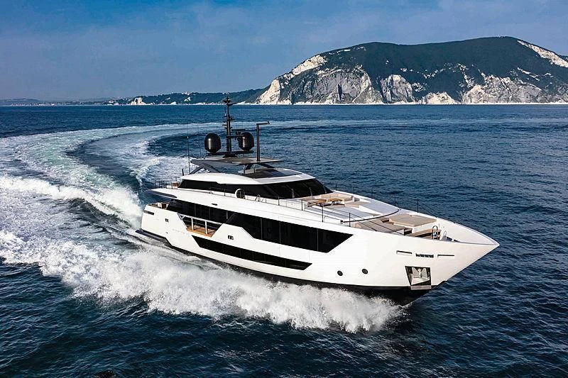 a boat on the water aboard JAG'B Yacht for Sale