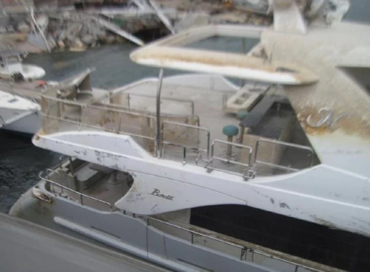 a boat in the water aboard MARIALE V Yacht for Sale