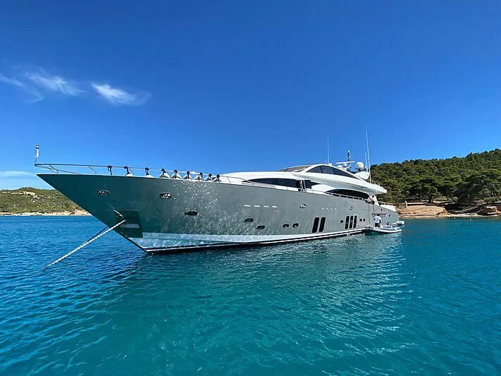 a boat on the water aboard DRAGON Yacht for Sale