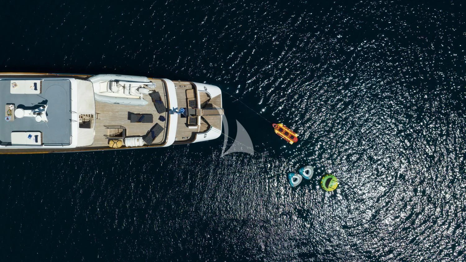 a computer chip on a black surface aboard ELENA Yacht for Sale