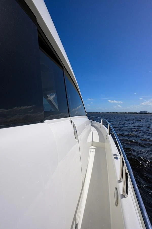 a boat on the water aboard ALWAYS BAREFOOT Yacht for Sale