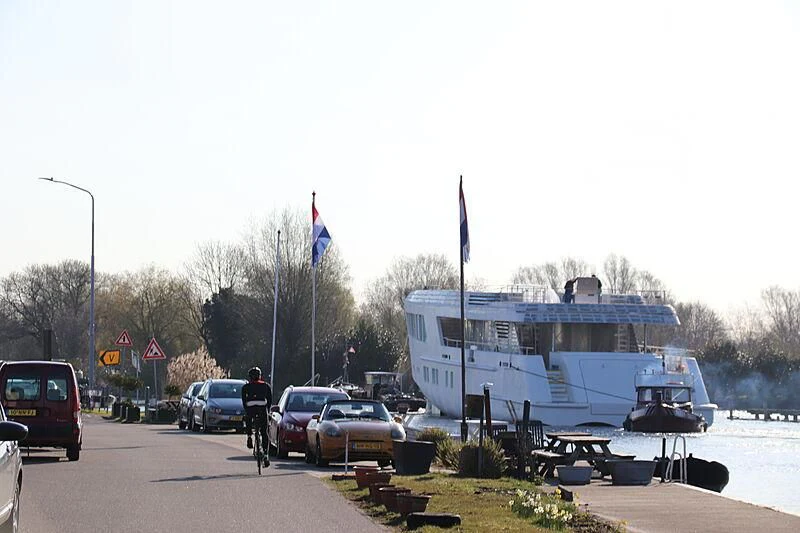 a boat on the water aboard CALLISTO Yacht for Sale
