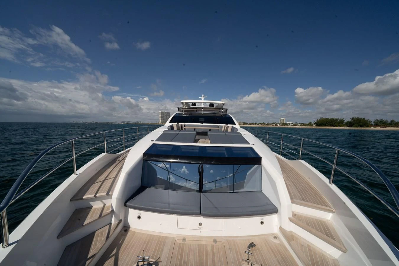 a boat on a body of water aboard OLIVIA RB Yacht for Sale