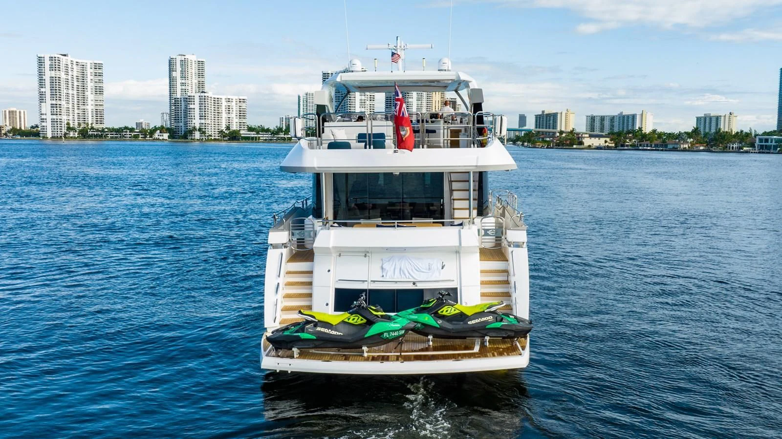 a boat on the water aboard ROMANI Yacht for Sale