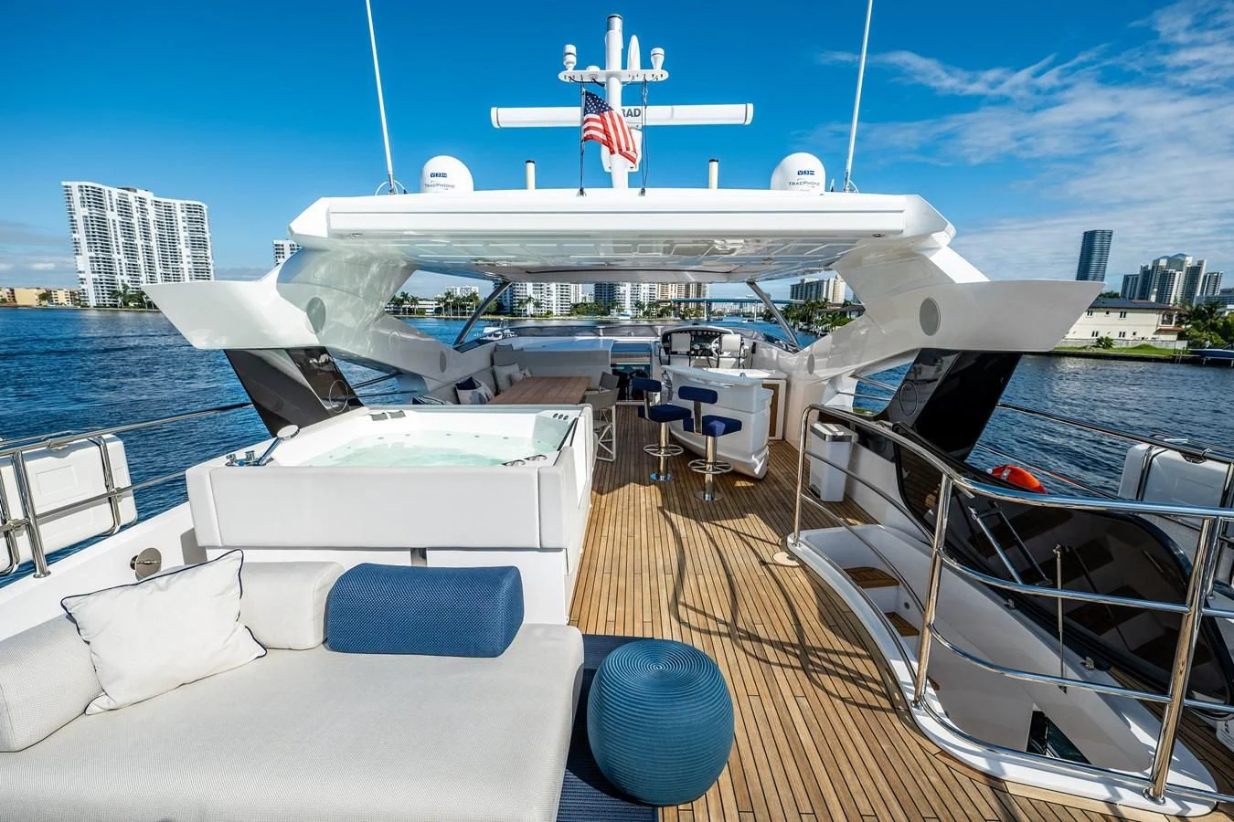 a boat on the water aboard ROMANI Yacht for Sale