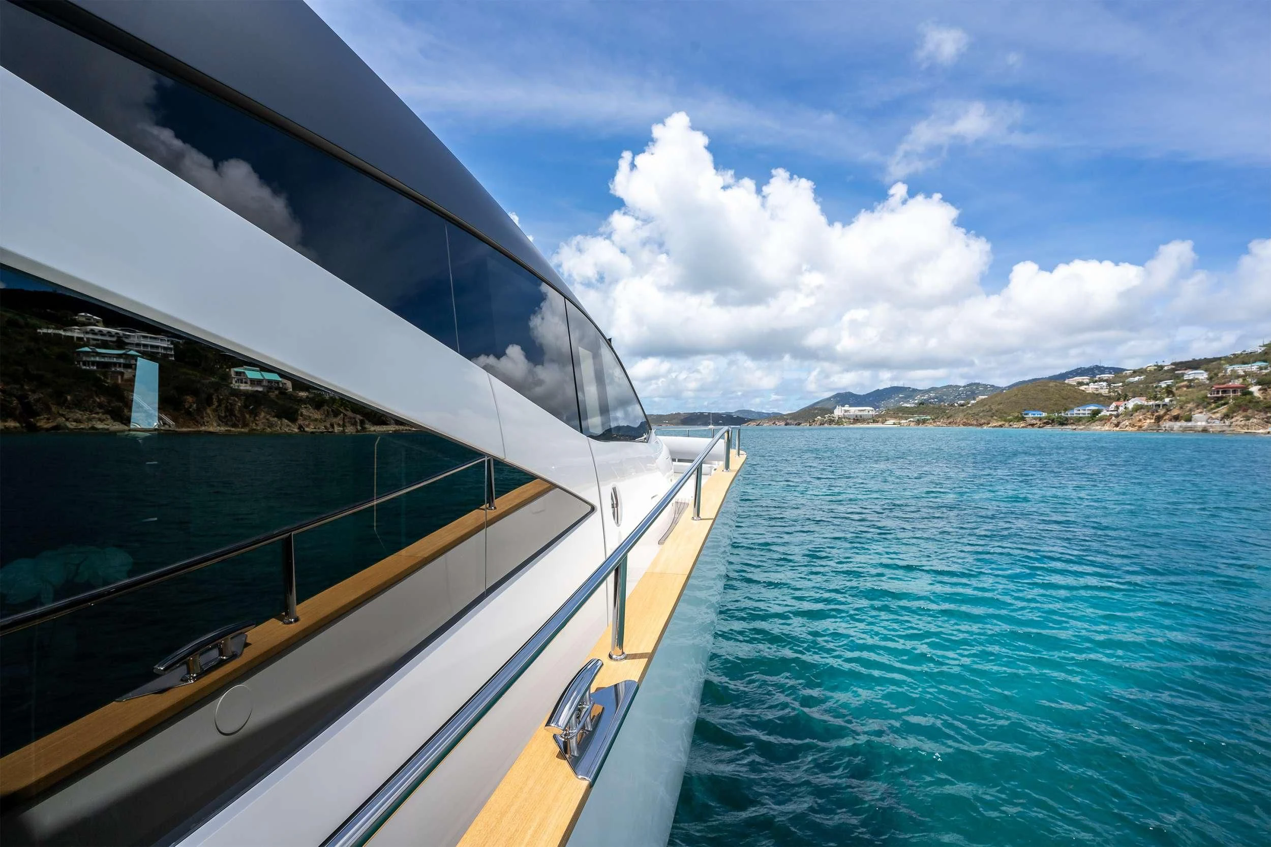 a boat on the water aboard ELITE Yacht for Sale