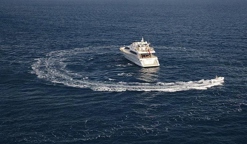 a boat on the water aboard SOHO Yacht for Sale