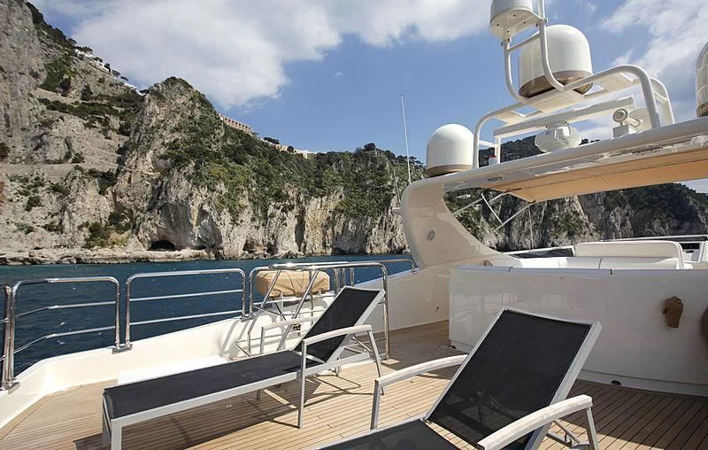 a boat on the water aboard SOHO Yacht for Sale