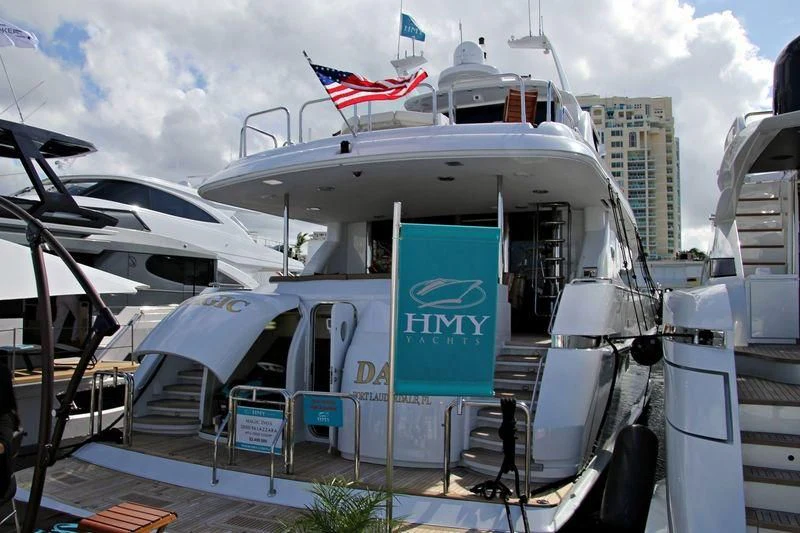 a boat on the water aboard BIG WAVE Yacht for Sale