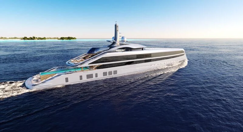 a boat on the water aboard ELF Yacht for Sale