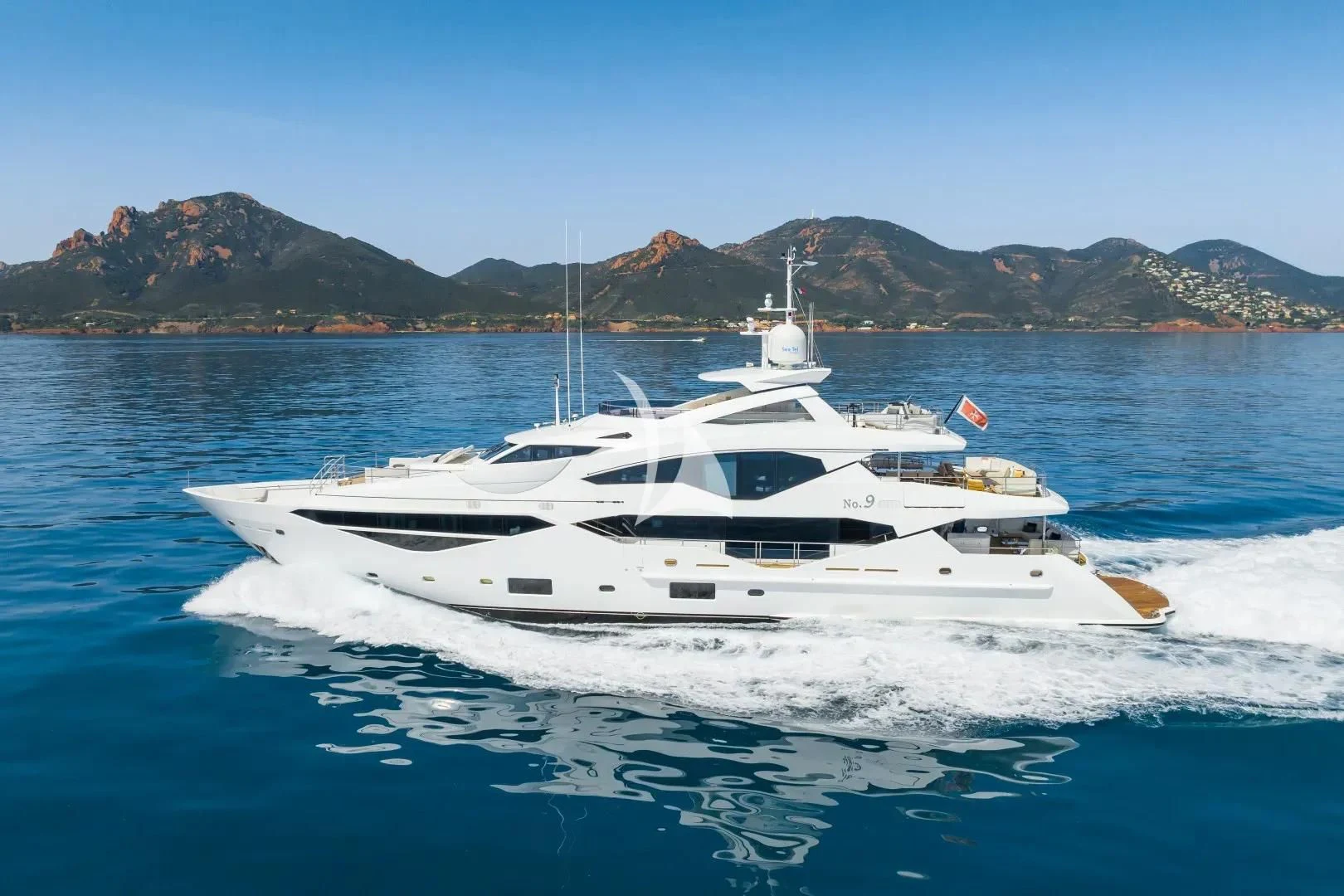 a boat on the water aboard NO.9 Yacht for Sale