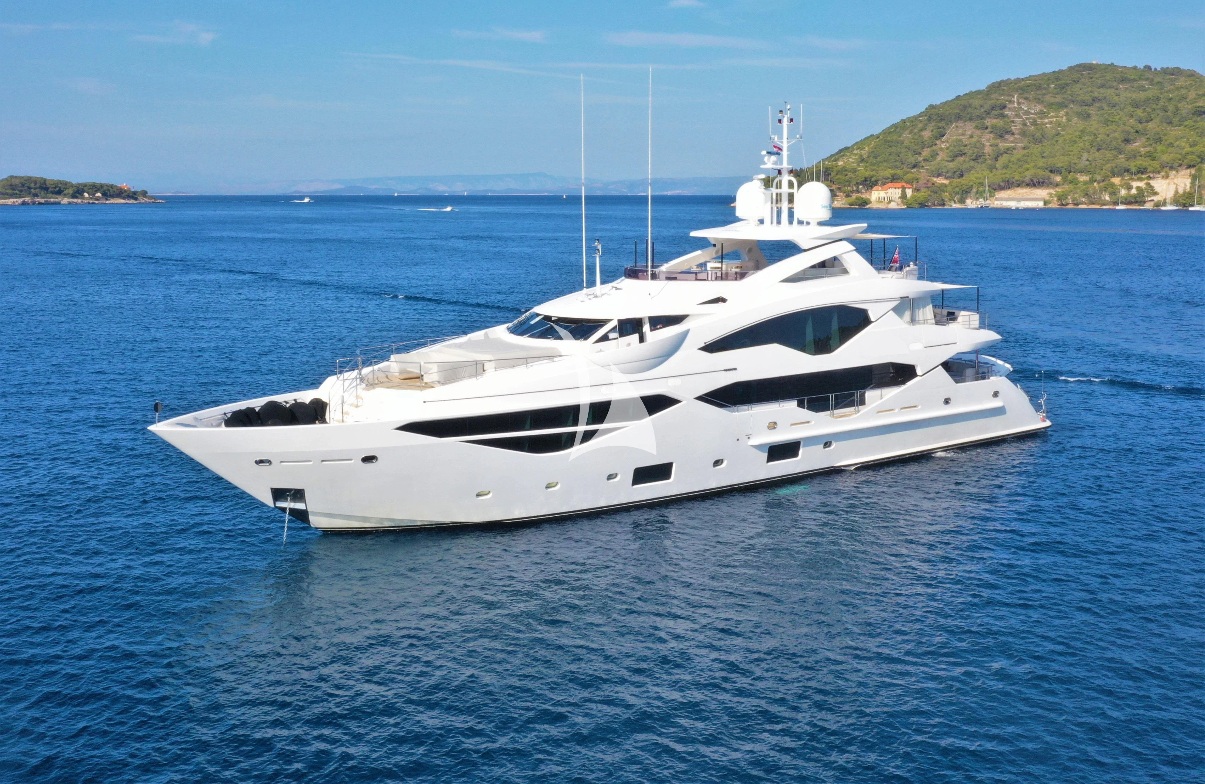 a white yacht in the water aboard NO.9 Yacht for Sale