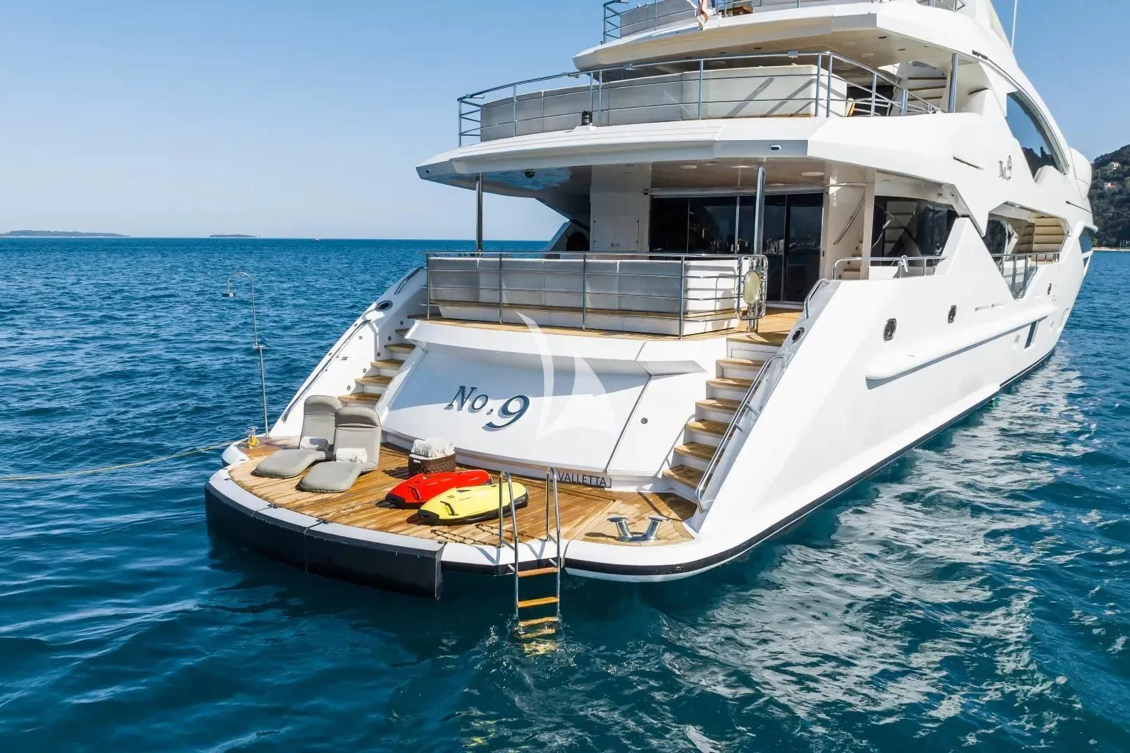a boat on the water aboard NO.9 Yacht for Sale