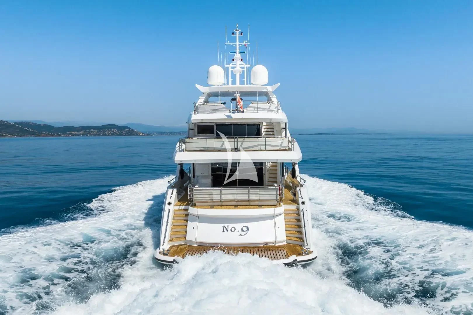 a ship in the water aboard NO.9 Yacht for Sale