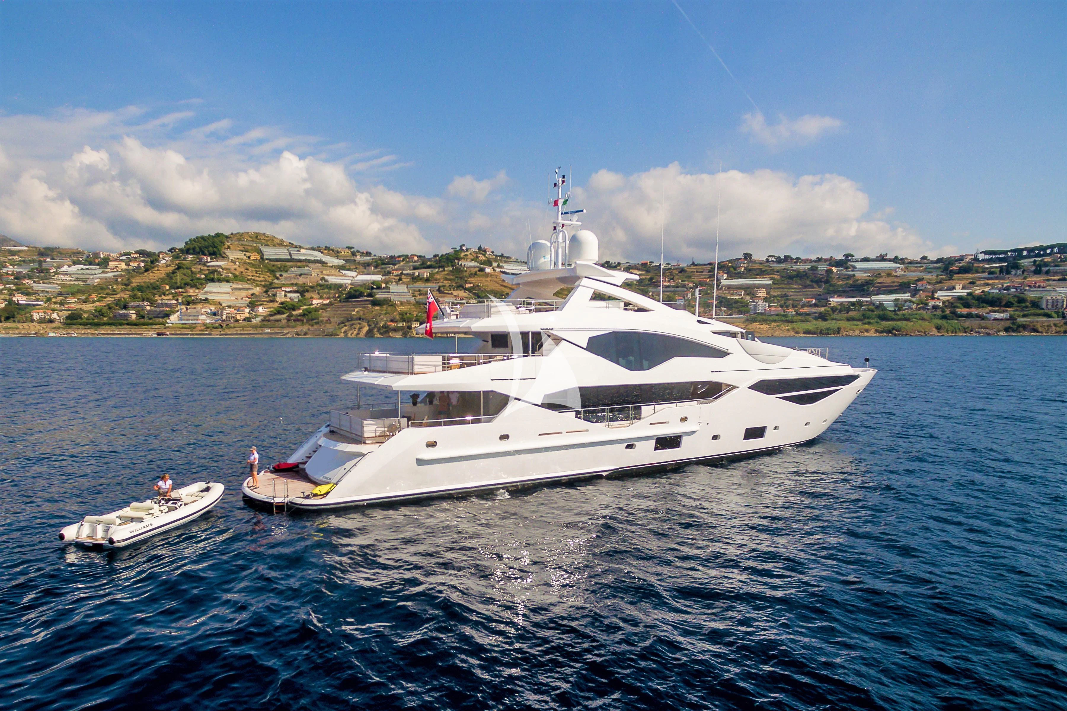 a boat on the water aboard NO.9 Yacht for Sale
