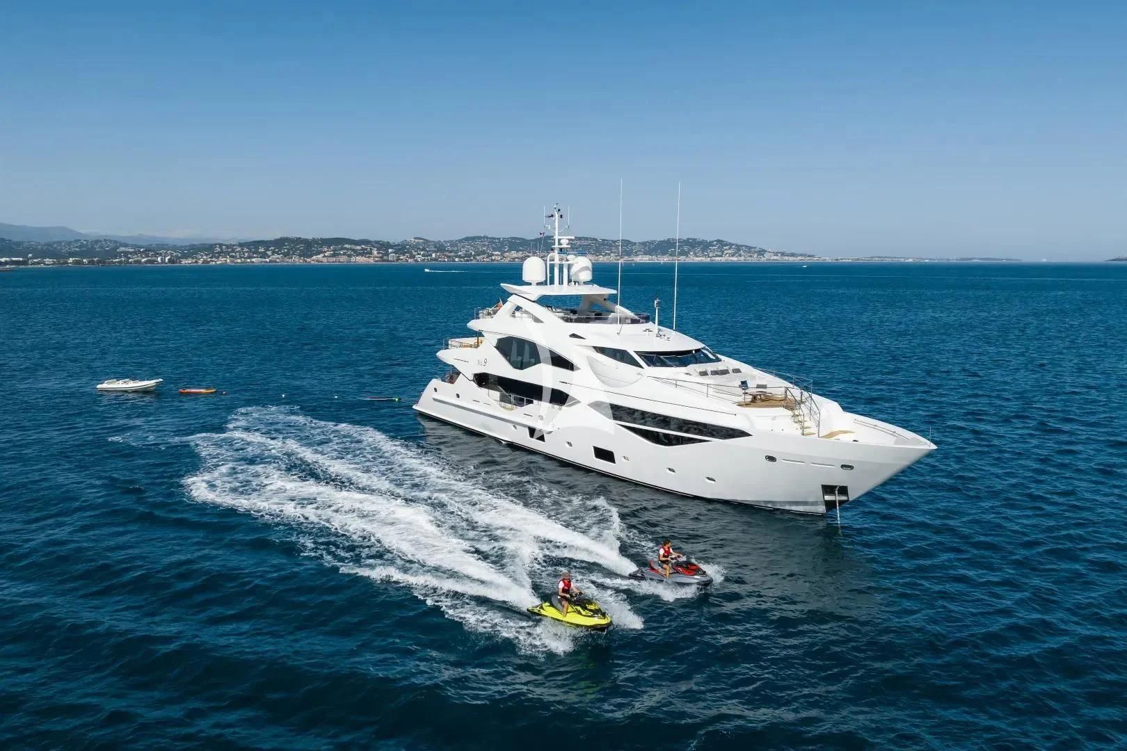 a boat on the water aboard NO.9 Yacht for Sale