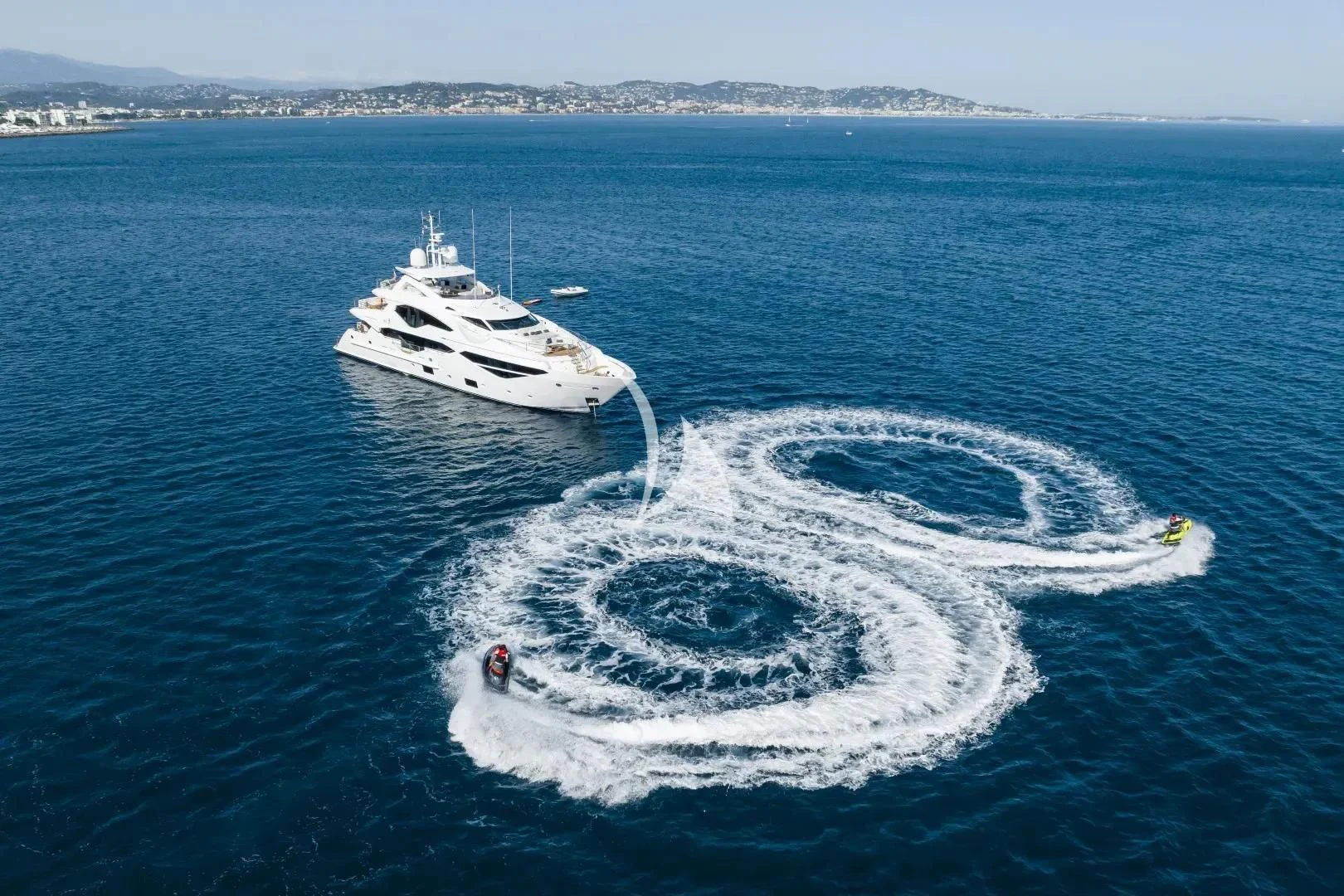 a boat in the water aboard NO.9 Yacht for Sale
