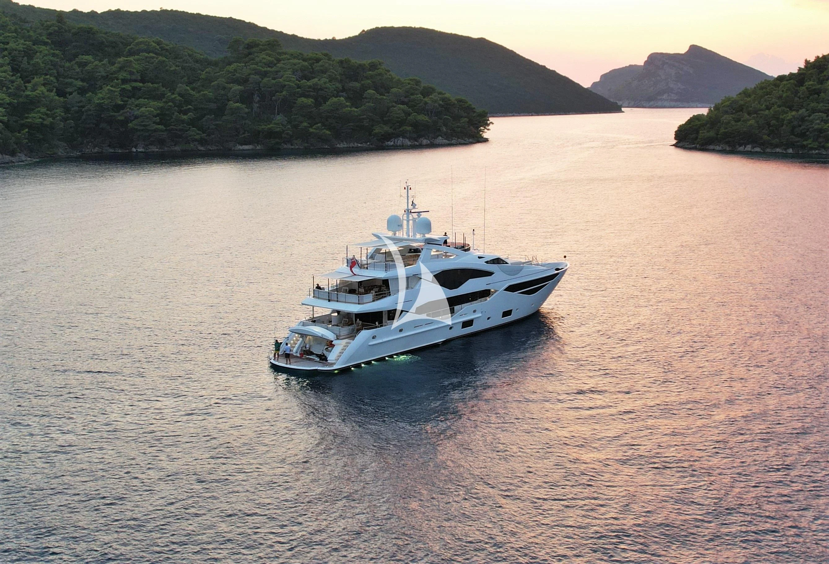 a boat in the water aboard NO.9 Yacht for Sale