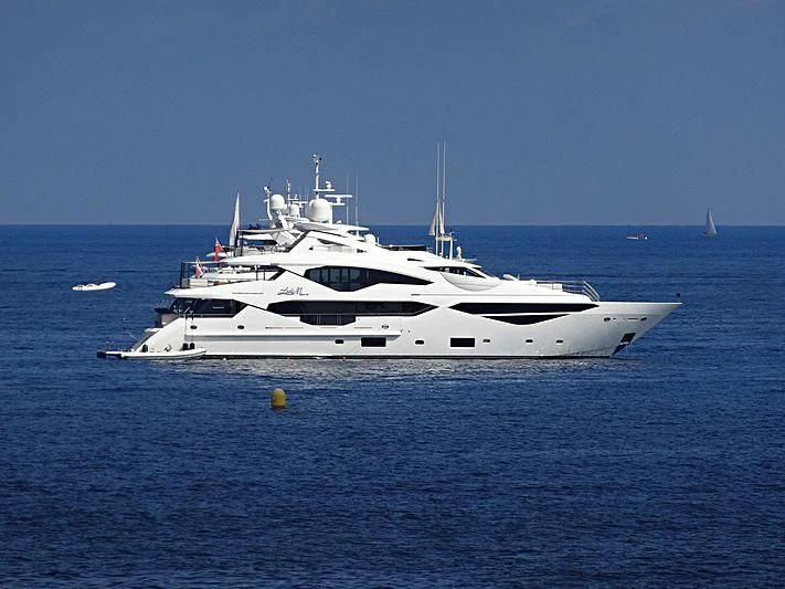 a white yacht in the water aboard NO.9 Yacht for Sale