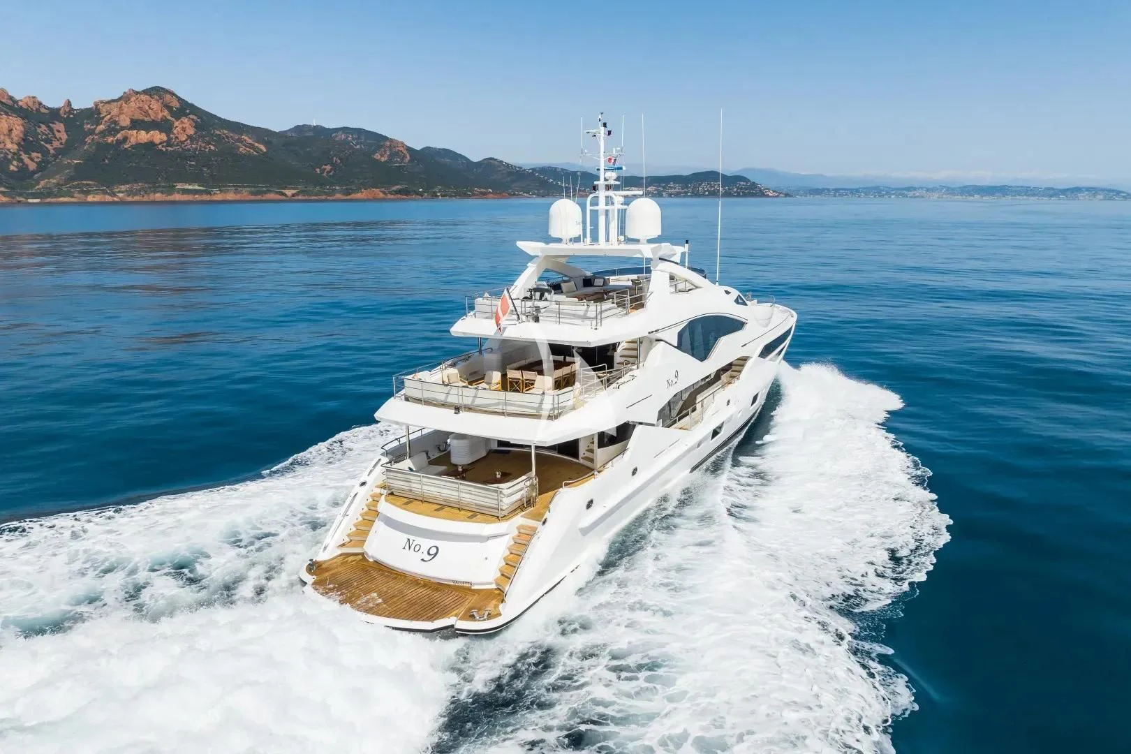 a boat on the water aboard NO.9 Yacht for Sale