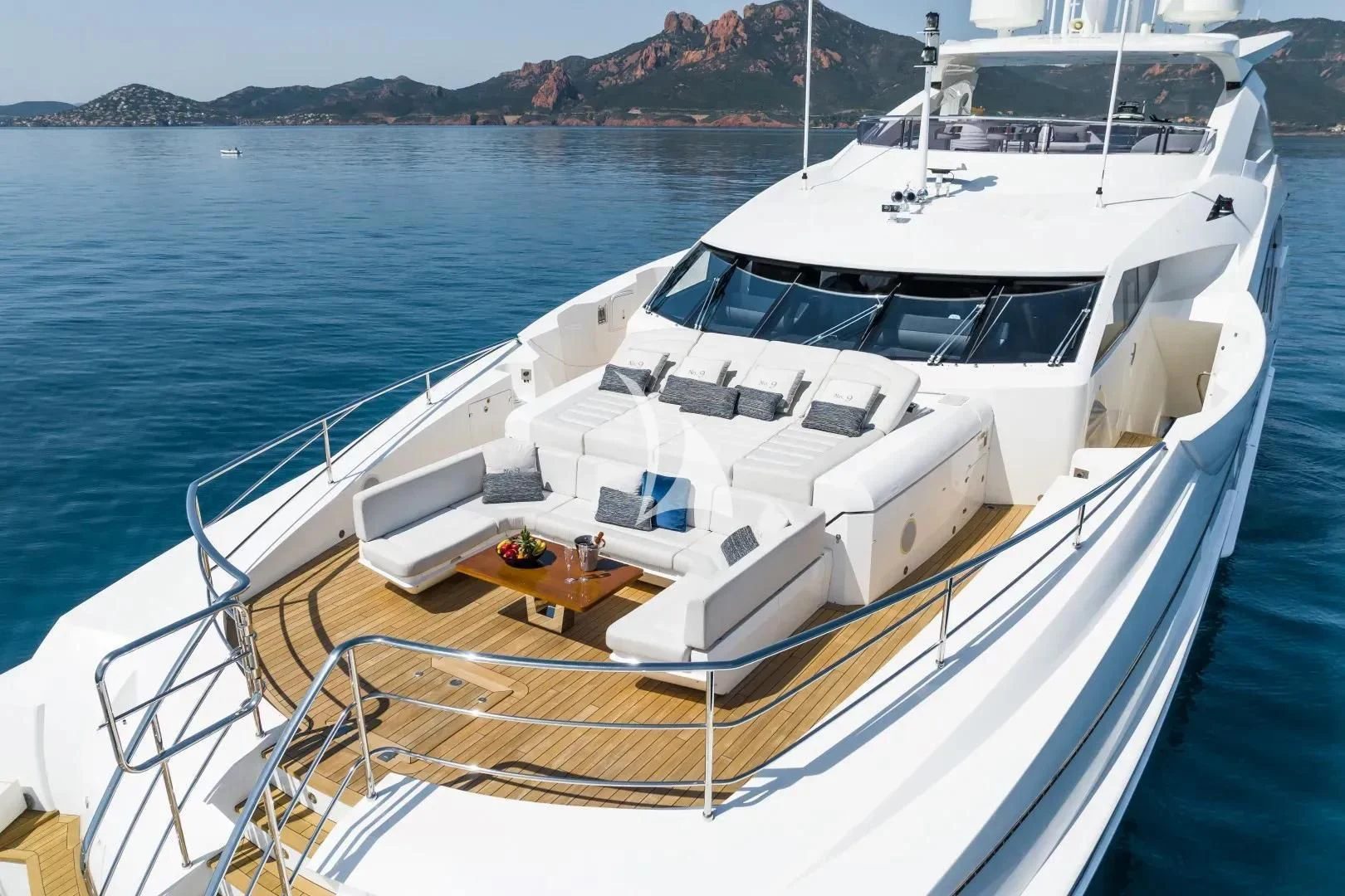 a boat on the water aboard NO.9 Yacht for Sale