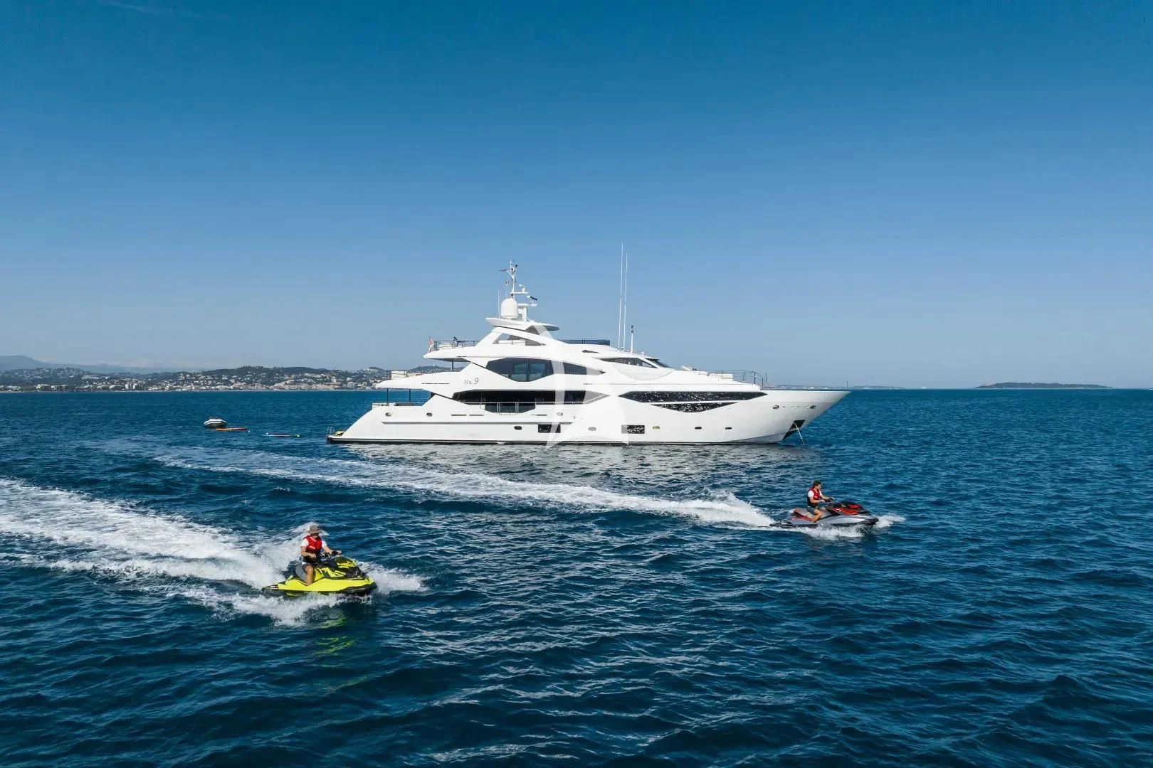 a boat on the water aboard NO.9 Yacht for Sale