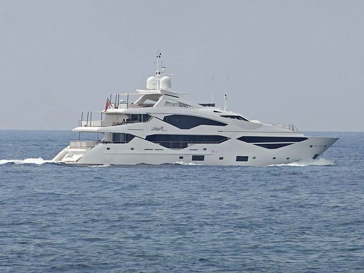 a white yacht in the water aboard NO.9 Yacht for Sale