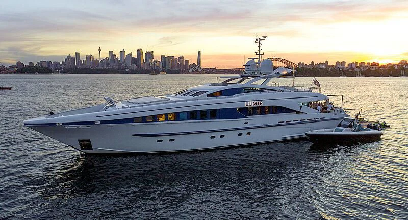 a couple of boats in the water aboard LUMIR Yacht for Sale