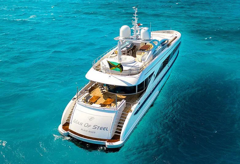 a boat in the water aboard LUMIR Yacht for Sale
