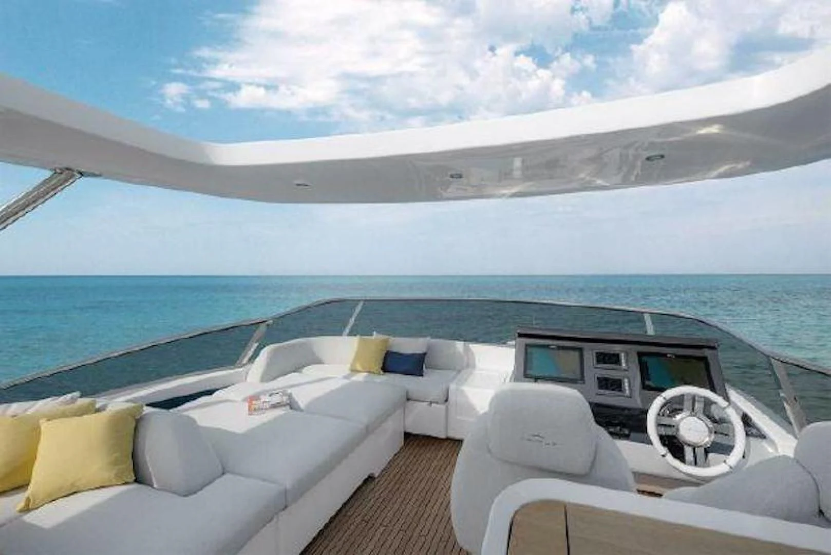 a boat on the water aboard NOMAD Yacht for Sale