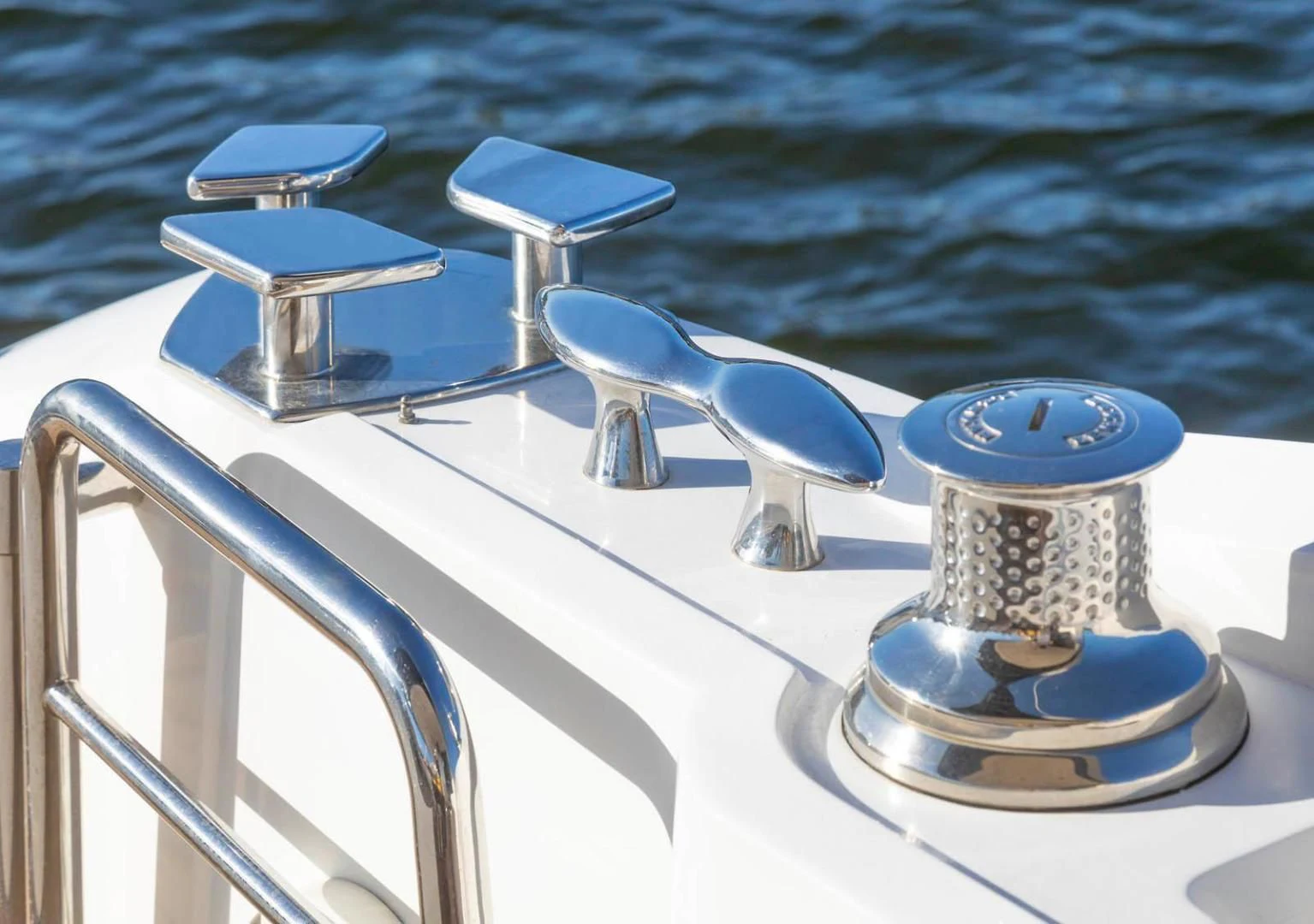 a boat on the water aboard UNFORGETTABLE Yacht for Sale