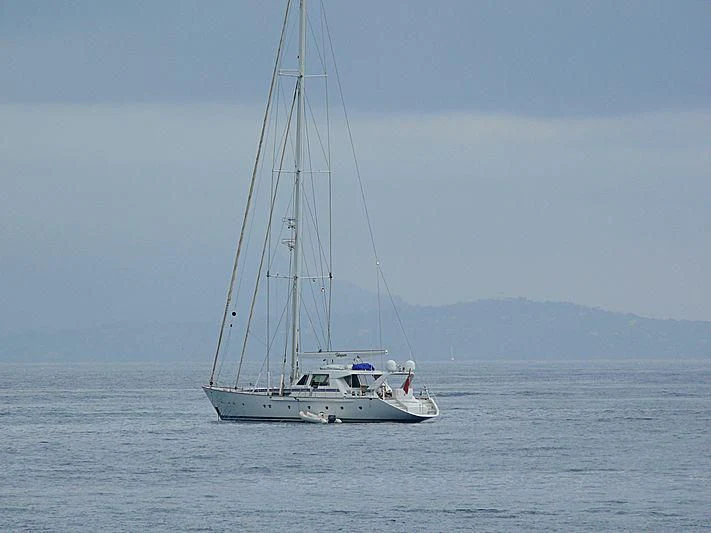 a sailboat on the water aboard TAKAPUNA Yacht for Sale