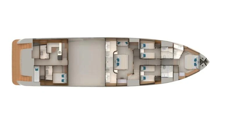 a large building with many windows aboard SALT & LIGHT Yacht for Sale