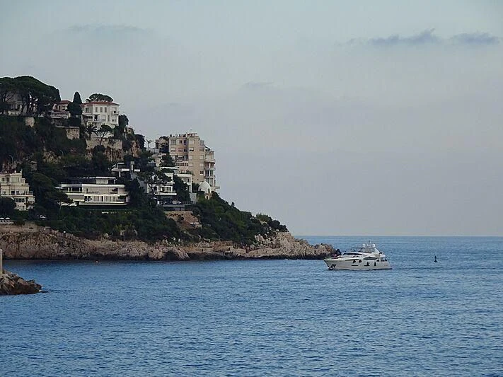 a boat on the water aboard KHALILI Yacht for Sale