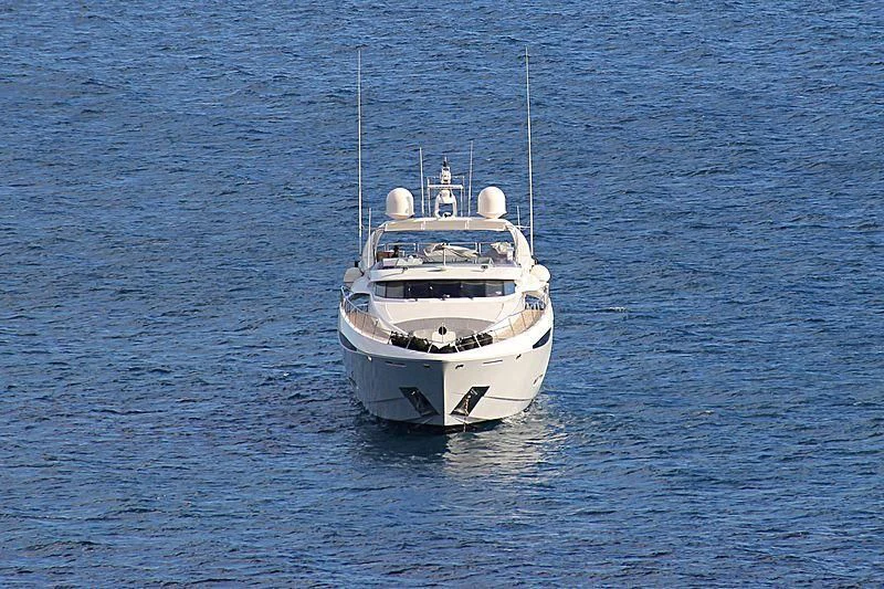 a boat in the water aboard KHALILI Yacht for Sale