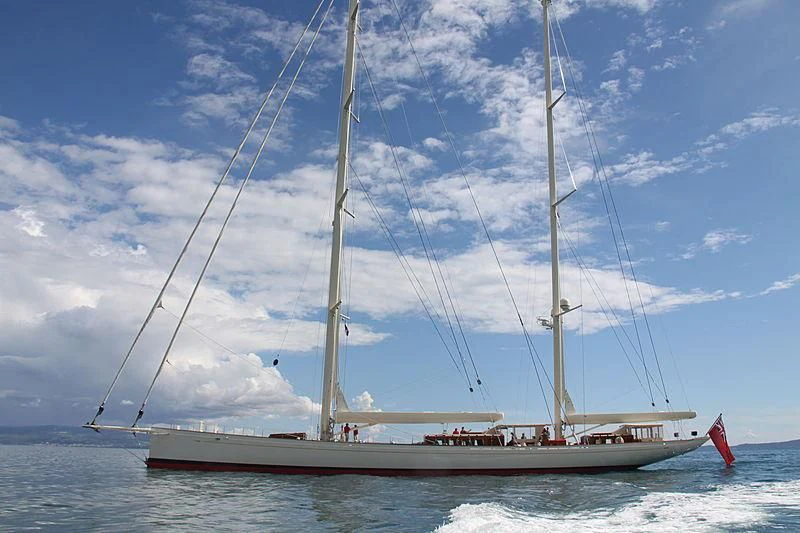 a boat on the water aboard KAMAXITHA Yacht for Sale