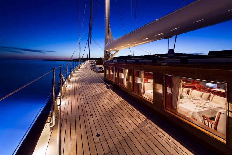 a boat on the water aboard KAMAXITHA Yacht for Sale