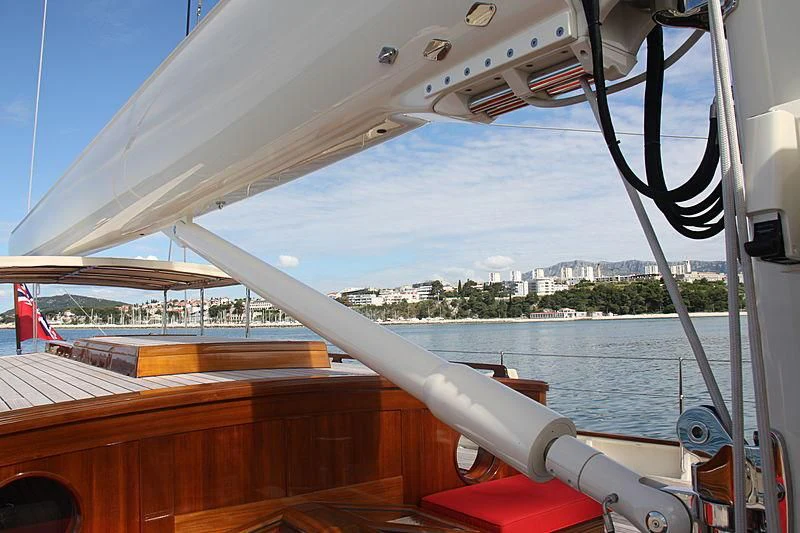 a boat on the water aboard KAMAXITHA Yacht for Sale