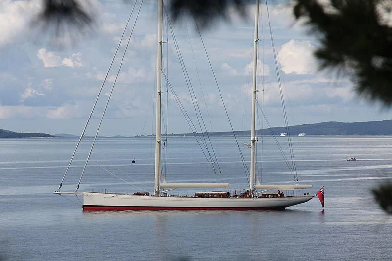 a boat in the water aboard KAMAXITHA Yacht for Sale