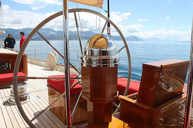 a boat on the water aboard KAMAXITHA Yacht for Sale