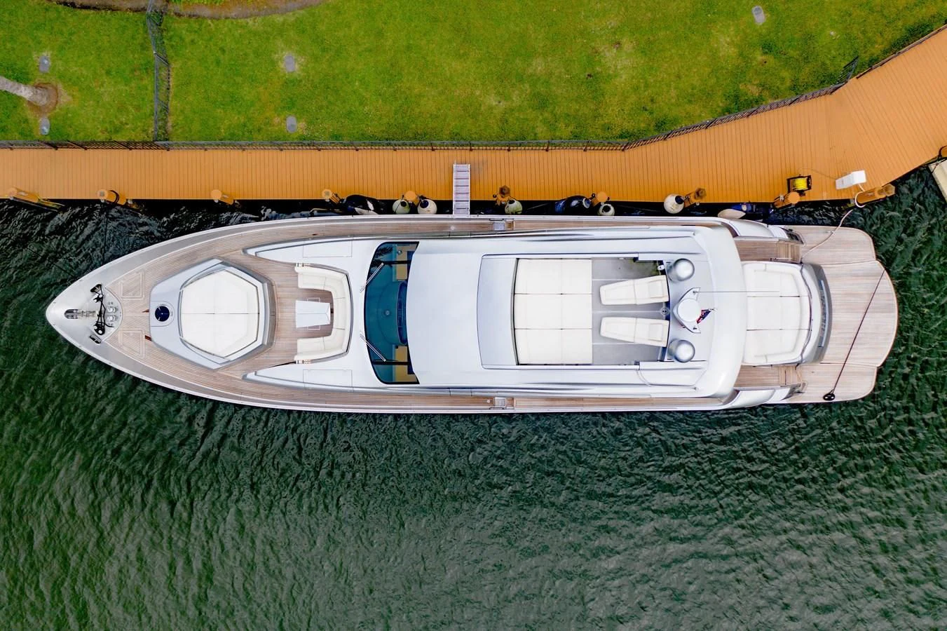 a boat on the water aboard JERICO V Yacht for Sale