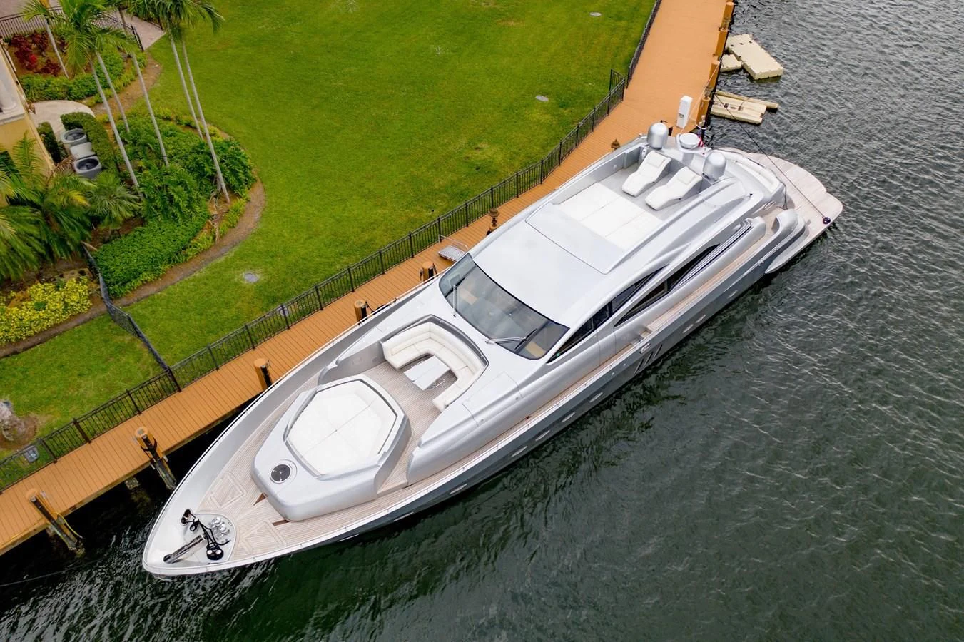 a boat on the water aboard JERICO V Yacht for Sale