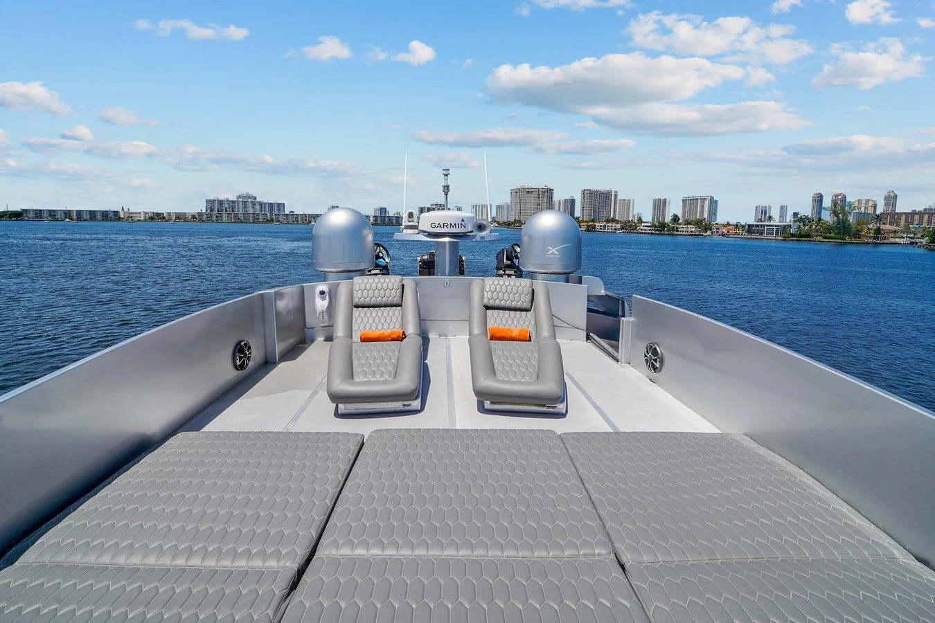 a boat on the water aboard JERICO V Yacht for Sale