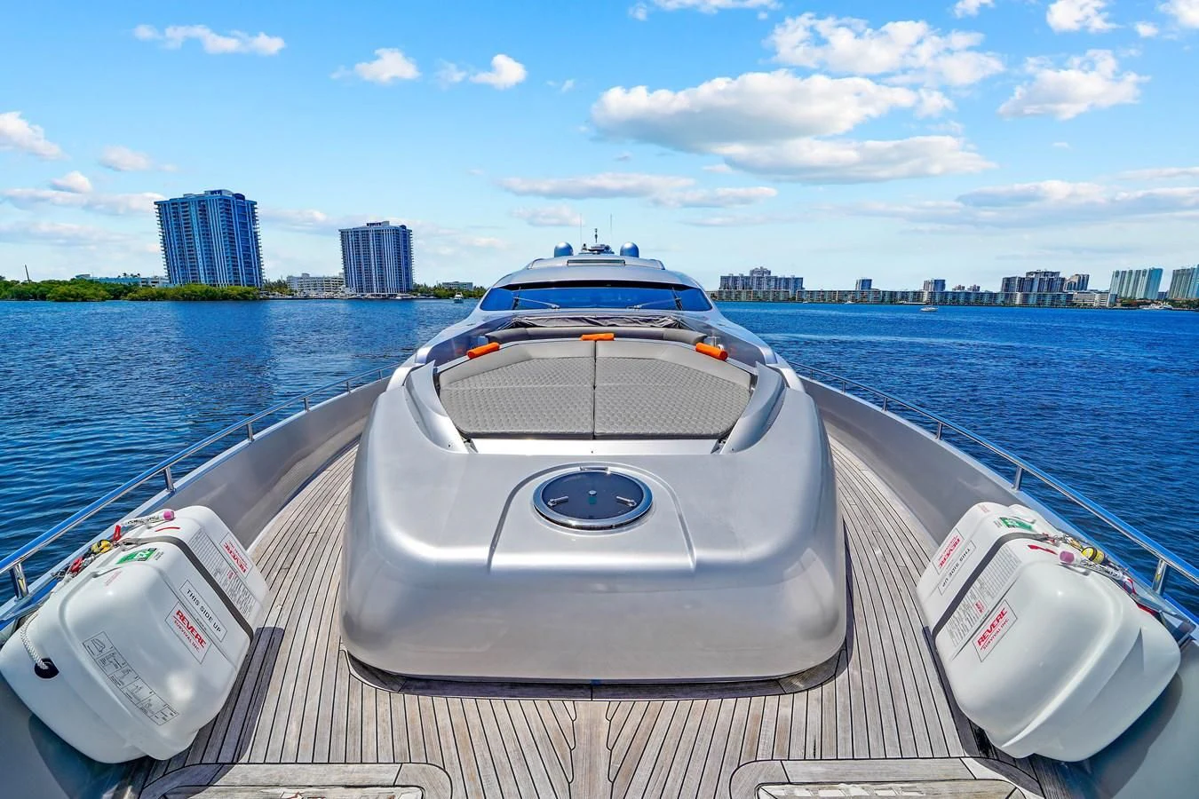 a boat on the water aboard JERICO V Yacht for Sale