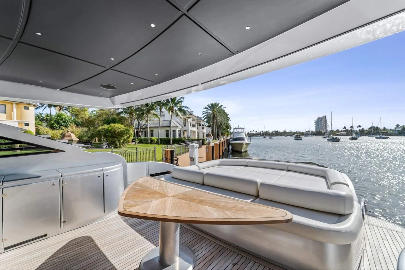 a boat on the water aboard JERICO V Yacht for Sale