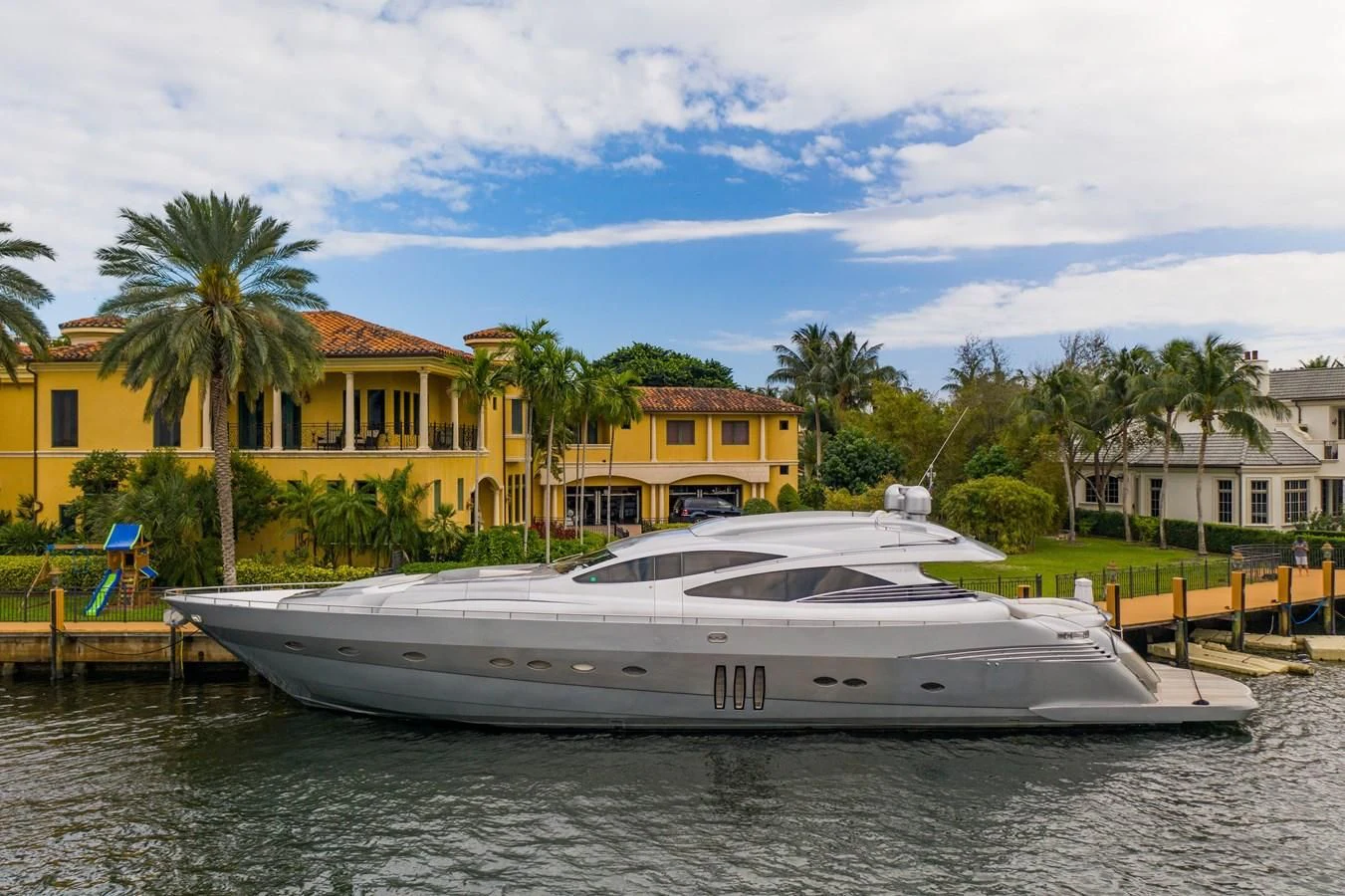 a boat on the water aboard JERICO V Yacht for Sale
