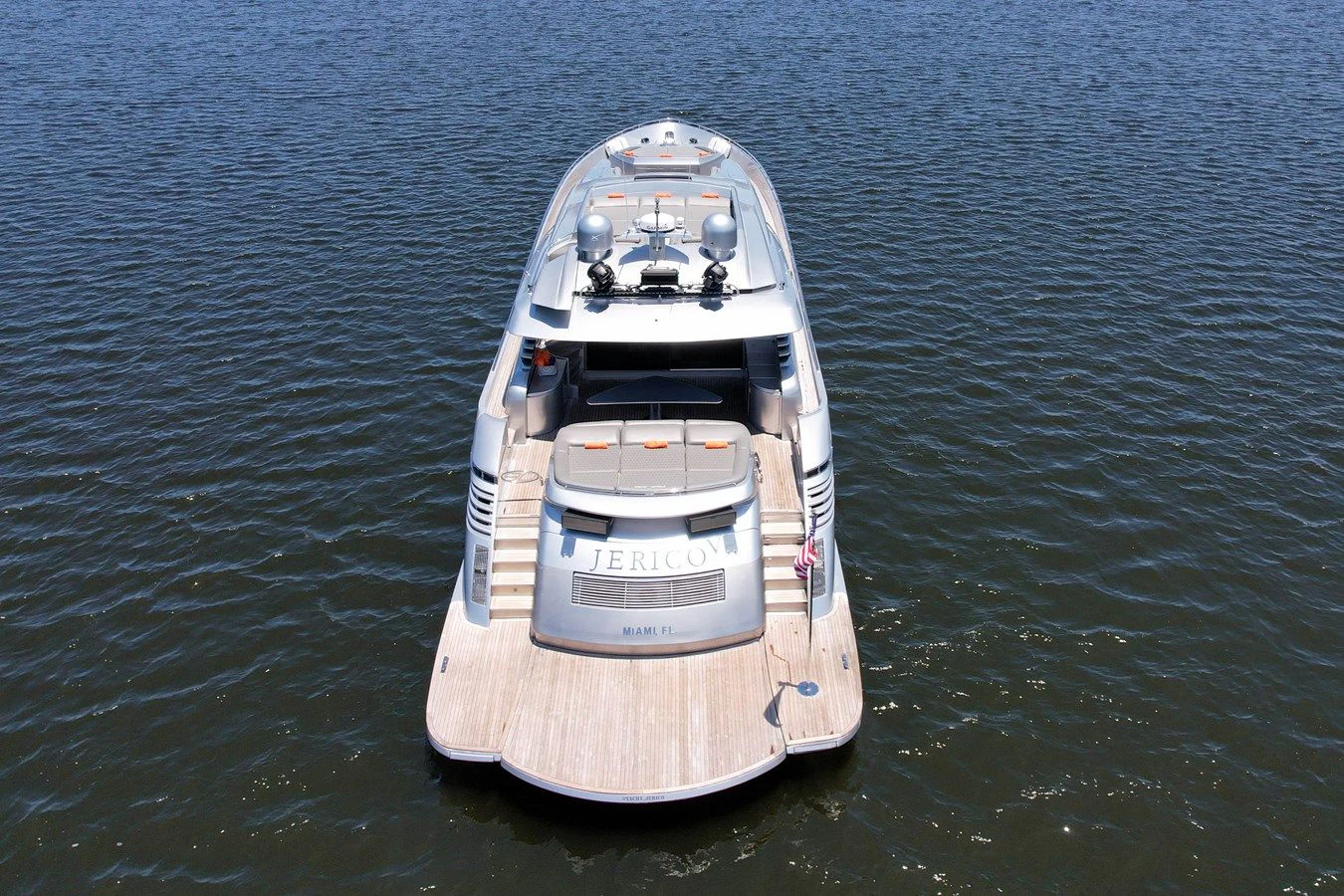a boat on the water aboard JERICO V Yacht for Sale