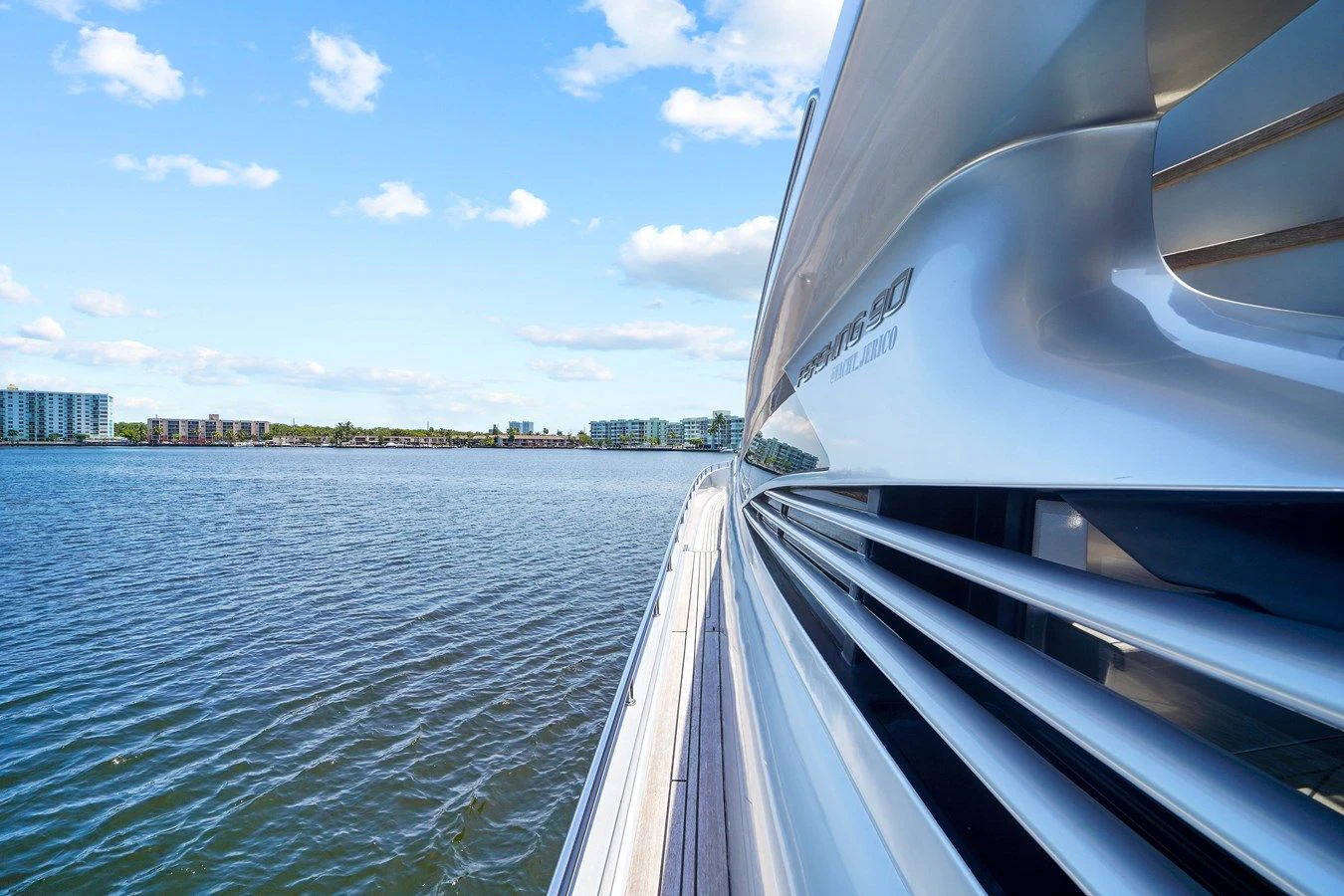 a boat on the water aboard JERICO V Yacht for Sale