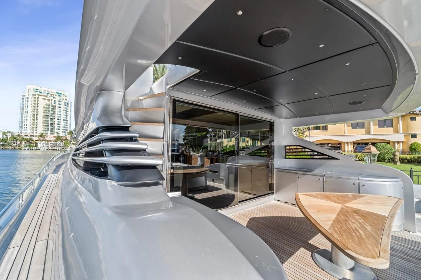 a boat on the water aboard JERICO V Yacht for Sale