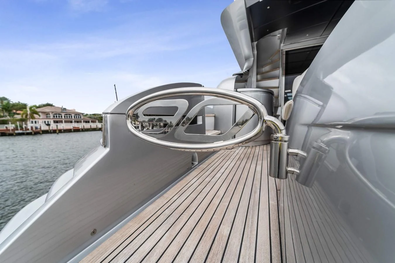 a boat on the water aboard JERICO V Yacht for Sale